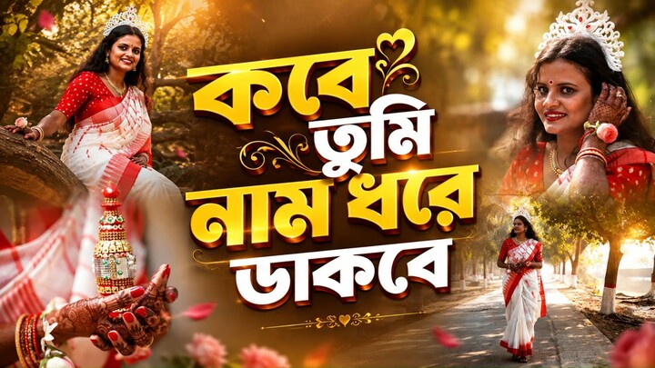 কবে তুমি নাম ধরে ডাকবে | Bangla Song | Khan Ata