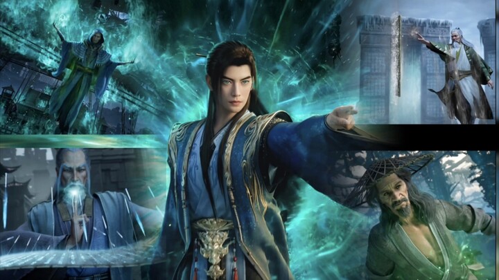 At the early stage of Nascent Soul, Han Li engages in an intense battle showcasing incredible skills