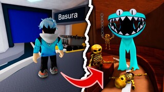 ¿qué pasa si ENTRAMOS A LA PUERTA PROHIBIDA en la final de rainbow friends? 🤔
