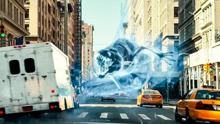 GHOSTBUSTERS FROZEN EMPIRE "Chasing Sewer Dragon Scene" Official Movie Clip + Trailer (2024)