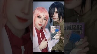 SasuSaku in Sasuke Retsuden |Cosplay| #sasuke #sakura #sasusaku