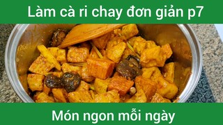Làm cà ri chay đơn giản p7