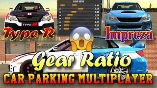 7 Secs Gear Ratio | Subaru Impreza/Civic Type R | Car Parking Multiplayer | New Update | zeti