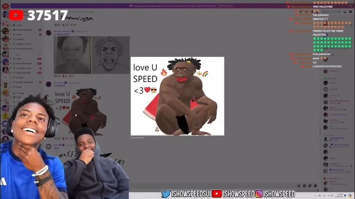 IShowSpeed Reacts To FAN ARTS W Jamal BREAKS CHARACTER