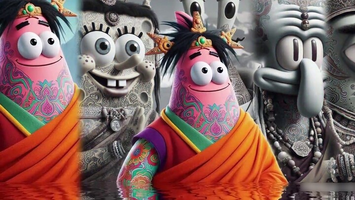 "Youth has no price tag, your dreams are in Lhasa" #fly #cover #SpongeBob #Tibetan