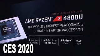 AMD Ryzen 7 4800U - Reveal Presentation CES 2020 [HD 1080P]