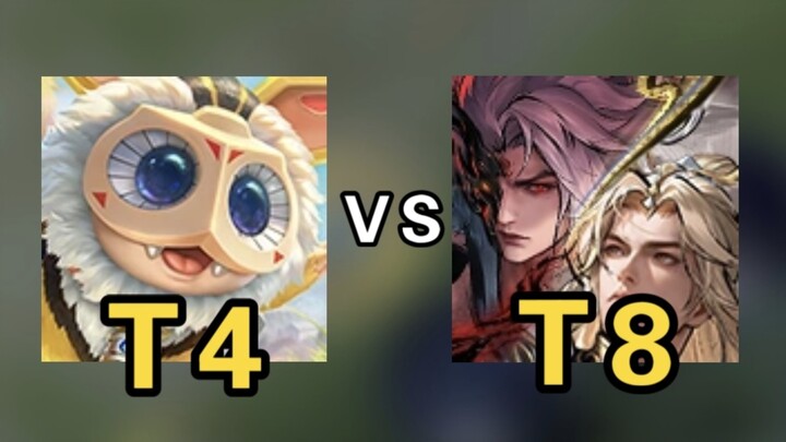 Isn’t Anxin a Tier-8 hero? Then I’ll counter him with T4 Mengqi.
