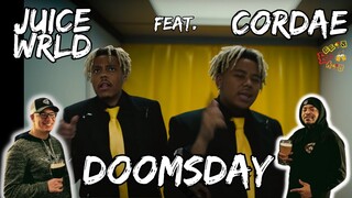 JUICE & CORDAE SPAZZ ON EM BEAT!!! | Juice Wrld Doomsday feat. Cordae Reaction
