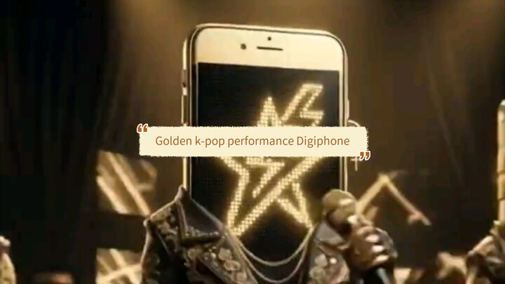 Golden K-pop performance