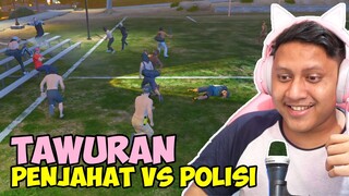 DITANTANGIN KE LAPANGAN BOLA BUAT TAWURAN ! - GTA V Roleplay