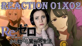 Re:Zero  S1 E02 -  "Reunion with the Witch" Reaction