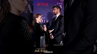 Michele Morrone and Anna-Maria Sieklucka at "The Next 365 Days" Premiere