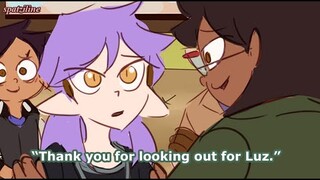 Amity makes a good first impression on Luz's Mom [The Owl House Comic]