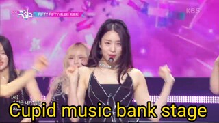 Cupid Music Bank stage - fifty fifty