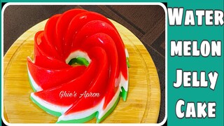 Watermelon Jelly Cake | How to make Watermelon Jelly Cake | Ghie’s Apron