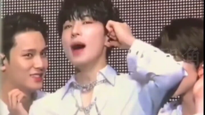 Boss! Isn’t there a slightly more dignified way to prove it? #kpop #EntertainmentAwards #seventeen #