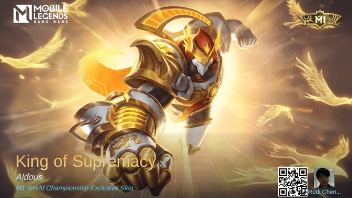 Aldous King of Supremacy NEW Revamp Skin Review Gameplay