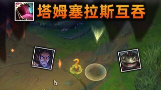 当2个新版塔姆互吞，一起遁入虚空！还能打断队友不可阻挡 (石头人/腕豪R...)