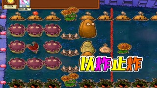 植物大战僵尸：这一炸就好像是，冬天里的一把火