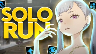 1ST EVER ONE UNIT RUN ON LR GEAR STAGES! SEASONAL NOELLE DESTROYS ALL IN PVE | BLACK CLOVER MOBILE