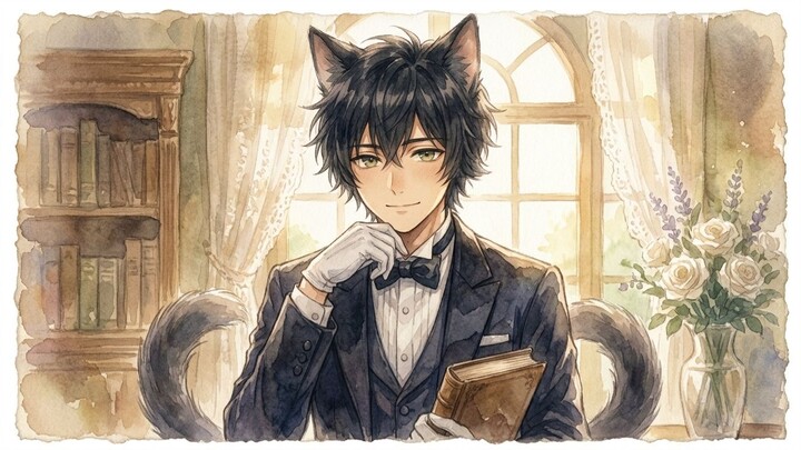 The Black-Eared Butler of the Demon Castle