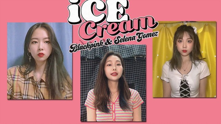 【Ice Cream】College Girl Dorm Cover of BLACKPINK & Selena Gomez