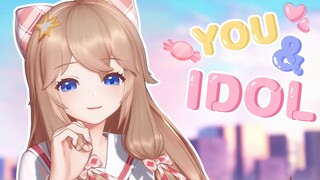 【嘉然】❤ YOU&IDOL ❤现场生唱版本，你们喜欢嘛？【直播剪辑】