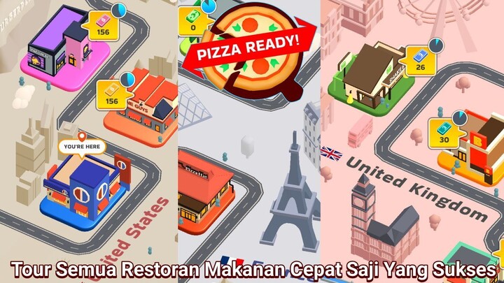 Review Semua Restoran Makanan Cepat Saji Yang Telah Sukses Di Setiap Negara |Pizza Ready Bonus Part