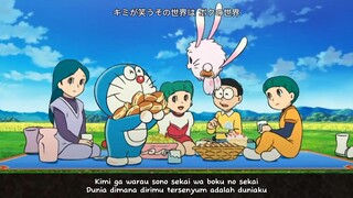 キミが笑う世界 - Kimi ga Warau Sekai (Dunia tertawa mu), Soundtrack Doraemon The Movie 2009.