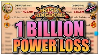 Biggest Rally Ever? [over 1B combined power loss] Rise of Kingdoms