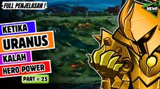 ketika uranus kalah hero power (cara main uranus & uranus best build 2024 ).MLBB/MOBILE LEGENDS