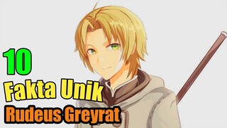 10 Fakta Menarik Tentang RUDEUS GREYRAT Yang Wajib Diketahui || Mushoku Tensei Jobless Reincarnation