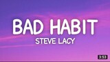 Steve Lacy - Bad Habit (Lyrics)