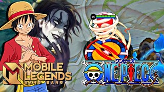 MONKEY D. LUFFY as KHUFRA  | ONE PIECE x MLBB 😱😱