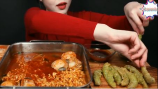 Mì cay sò điệp phần 5 #mukbang