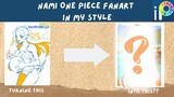 Nami「どろ某猫」One Piece Fanart