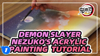 Nezuko's Drawing Tutorial | Acrylic Painting_1