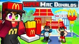 ABRO MI MCDONALS en MINECRAFT 😱 RAPTOR MINECRAFT ROLEPLAY