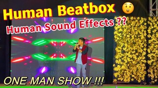 Human Beatbox from PHILIPPINES !!! Human Sound Effects using Man's Voice AMAZING TALENT BEATBOXER !!