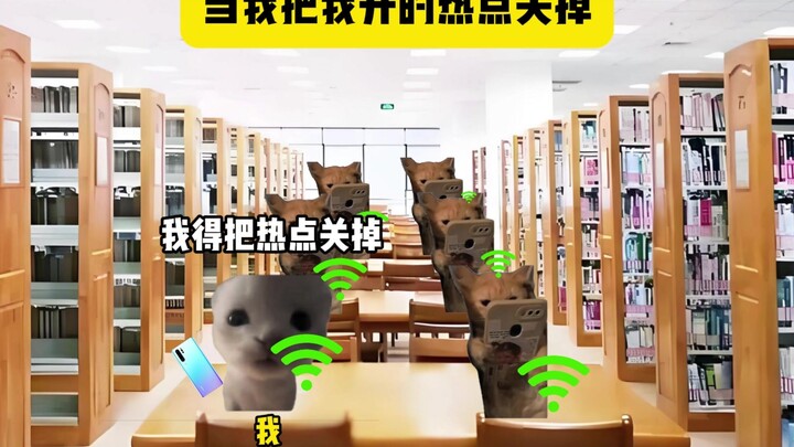 When I turn off my phone's hotspot