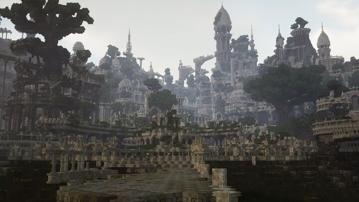 [Minecraft] ใช้เวลาหนึ่งปีสำหรับโครงการมหากาพย์ mc [ชีวิตที่แล้ว] -AZTTER