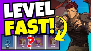 HOW TO LEVEL FAST AS F2P!!! [Tower of God: New World]