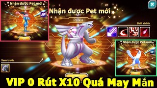 Rút X10 Full Acc VIP 0 : Gặp Đúng Thanh Niên Số Hưởng Đang Chơi Team Nước Nhận Ngay Pet Hệ Nước