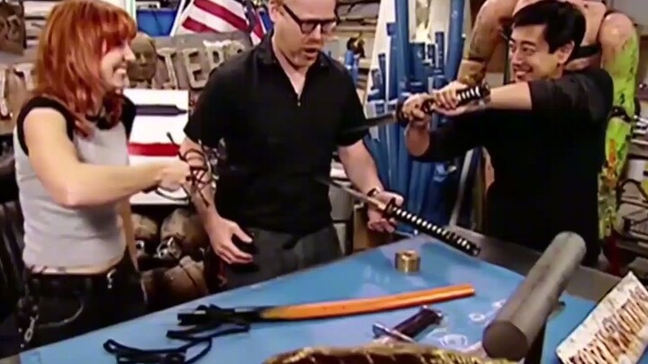 [Mythbusters] ฉากในหนังเป็นเรื่องจริงเหรอ? ดาบซามูไรคมกริบจะตัดดาบคู่ต่อสู้ได้จริงเหรอ?