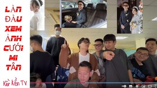 Cùng Schannel và vợ chồng Mi Tân - lần đầu xem ảnh cưới hoan hỉ