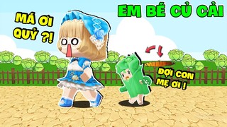 MẶP DORAM CHĂM SÓC '' EM BÉ CỦ CẢI NÓI TIẾNG THÁI '' SIÊU QUẬY PHÁ NHÀ TRONG MINI WORLD