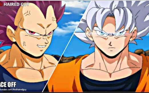 Free-Style Goku vs. Self-Extreme Vegeta - Fan Animation