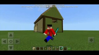 BUAT RUMAH AYAM FREE FIRE DI MINECRAFT