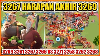 WAR KVK 3267 VS 3262 KOALISI ALIANSI INDO 3271 VS 3269 RISE OF KINGDOMS MUSIM 2