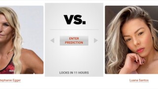 Stephanie Egger VS Luana Santos | UFC Fight Night Preview & Picks | Pinoy Silent Picks
